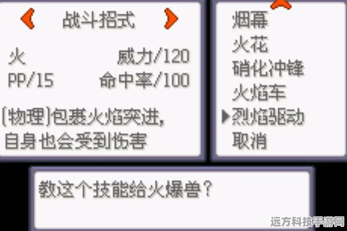 口袋妖怪漆黑的魅影顶尖精灵配招全攻略
