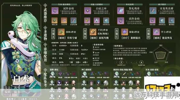 原神白术强度全面剖析，技能机制与实战效能深度探索