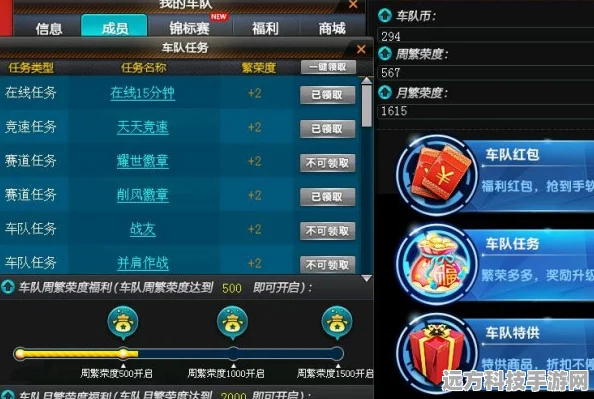 QQ飞车车队升级攻略，揭秘12级与13级所需积分与繁荣度