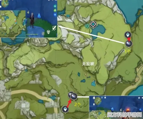 原神夜泊石采集指南，位置分布图全揭秘