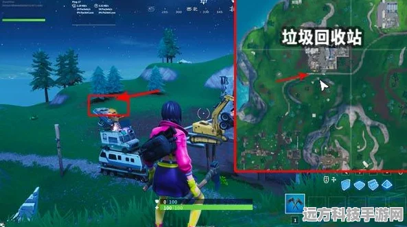 堡垒之夜第九周隐藏宝藏，解锁战阶的秘密地图