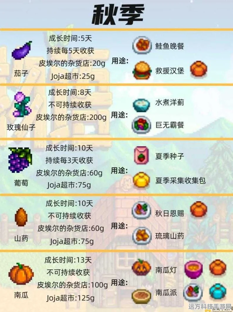 星露谷物语，解锁金星农作物的高效处理与增值秘籍