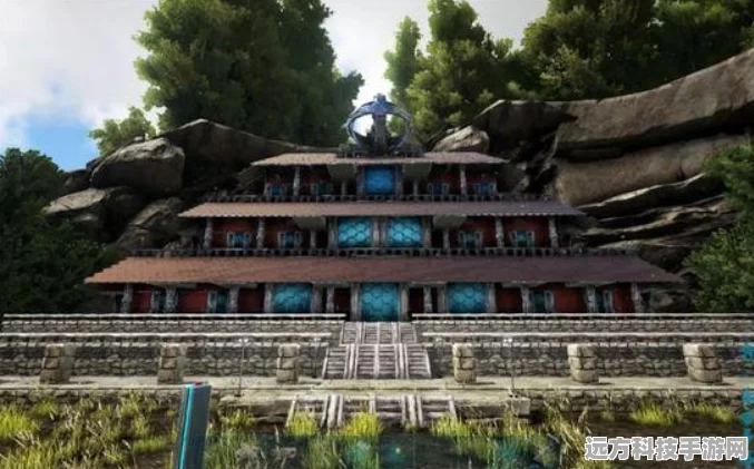 方舟生存进化，悬壁平台与空中楼阁，建筑大师们的梦幻工坊