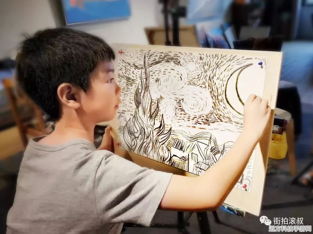 绘画爱好者的福音，快乐绘画大师——线条描绘新体验