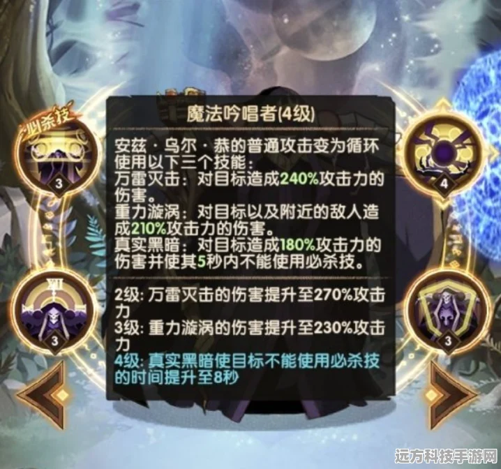 剑与远征，安兹技能全揭秘，战斗应用深度剖析