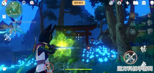 原神画外旅照青植之篇，捕捉提瓦特之美
