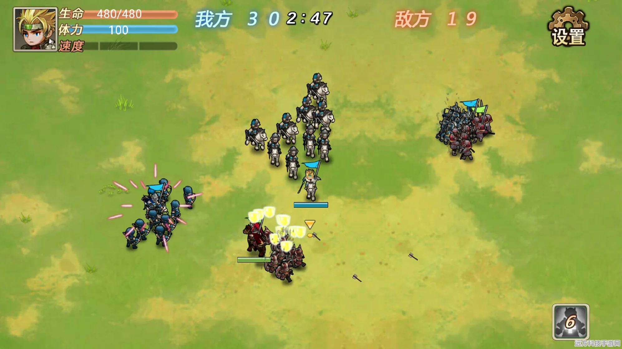 军团战记烽火新版本震撼登场，卡通策略ARPG新体验