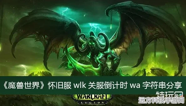 魔兽世界怀旧服WLK关服倒计时，WA代码揭秘与玩家情感交织