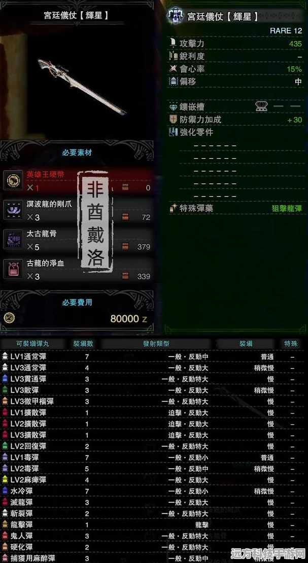 怪物猎人世界新风向，轻驽武器引领狩猎革命