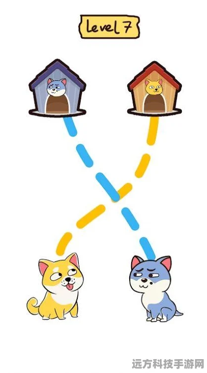 狗狗冲刺画线，趣味画线挑战，休闲新选择！