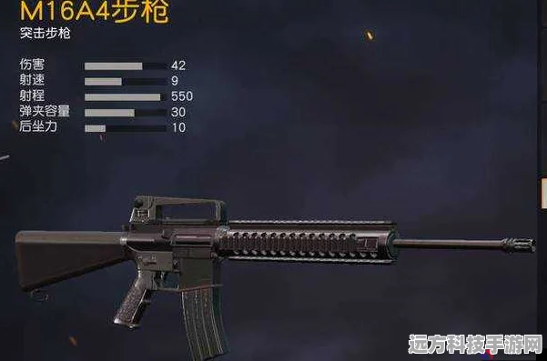 绝地求生，M16A4深度解析，菜鸟进阶高手的必经之路
