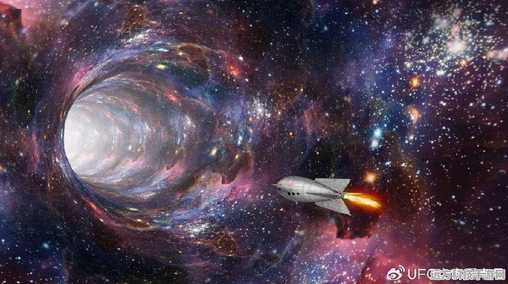 穿越虫洞，揭秘第二银河废弃空间站的未知奥秘