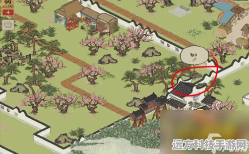 江南百景图桃花坞探险，宝箱钥匙与宝箱位置全攻略