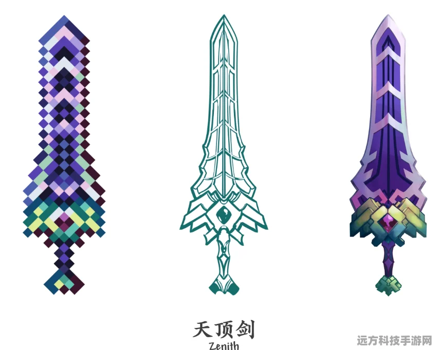 泰拉瑞亚探险必备，终极神器天顶剑合成全攻略