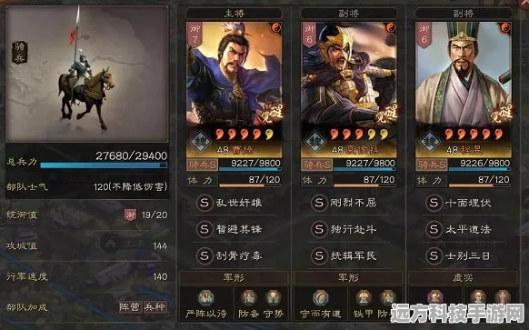 三国志战略版，揭秘魏骑最强搭配阵容