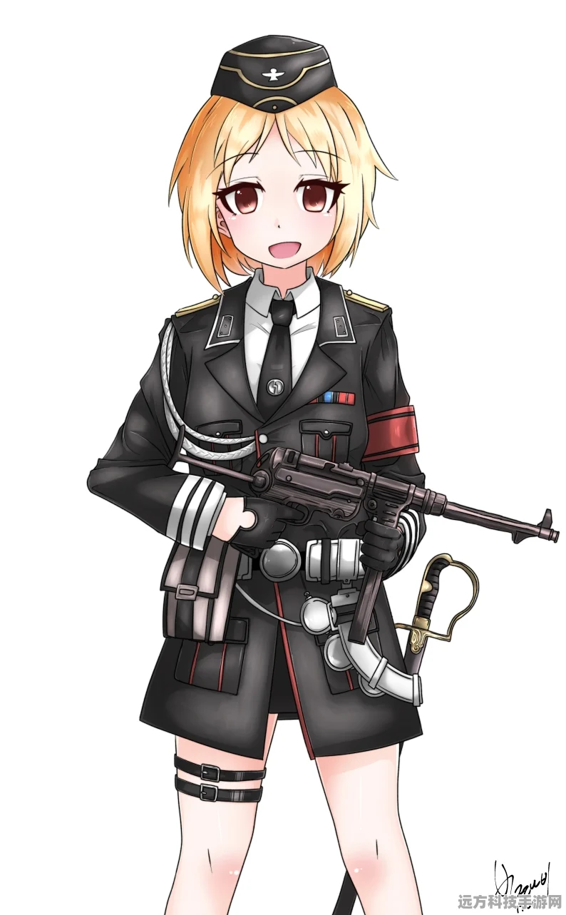 少女前线Vector冲锋枪，战场上的火焰魔女