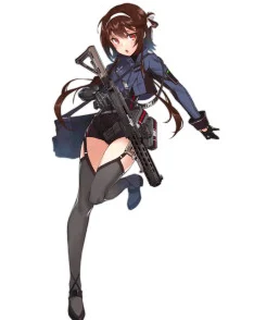 少女前线Vector冲锋枪，战场上的火焰魔女