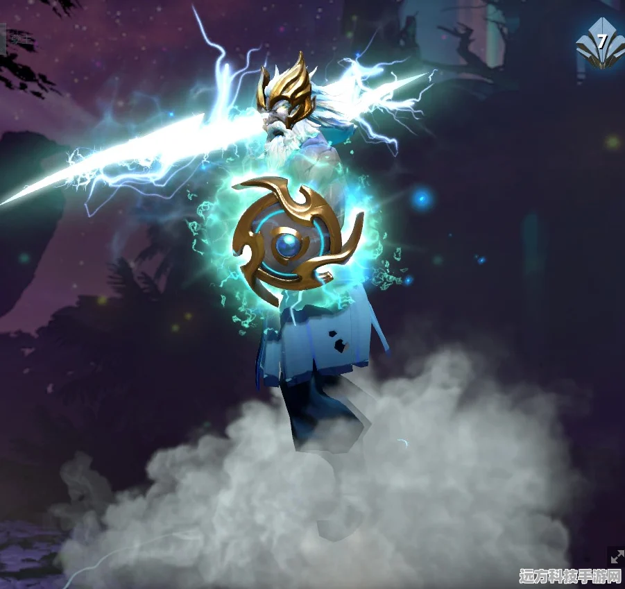 DOTA2宙斯，雷霆震响，王者之姿震撼降临手游界